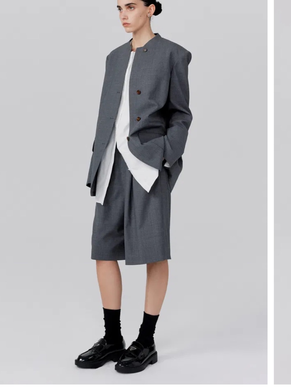 New Fabrique Hera Blazer in Worsted Wool Blend - Picture 6 of 15